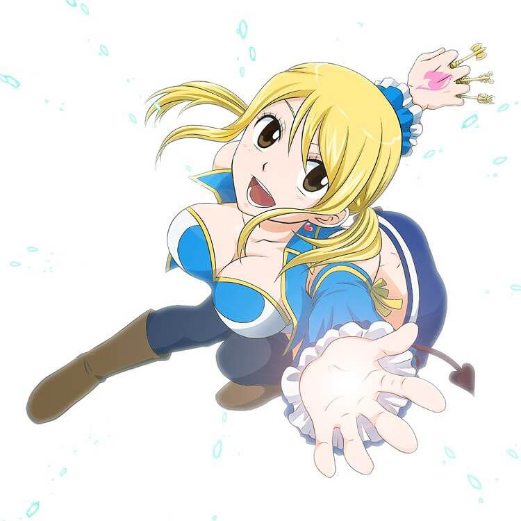 "Fairy tail 31' blonde busty babe Lucy erotic undesirable image collection 28