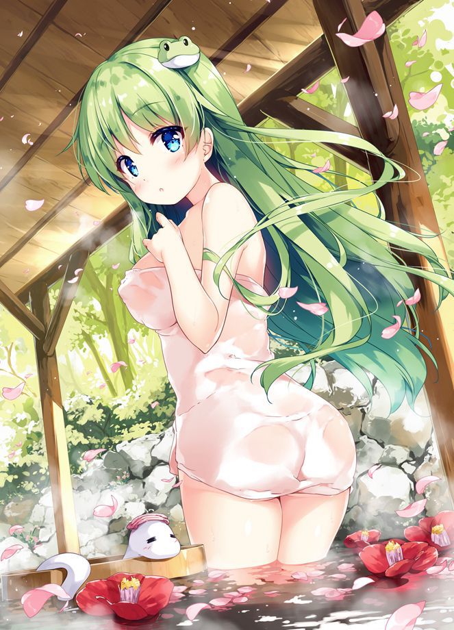 【Erotic Anime Summary】 Dosukebe Beauty and Beautiful Girls Hiding Their Nudity with a Single Towel 【Secondary Erotic】 14
