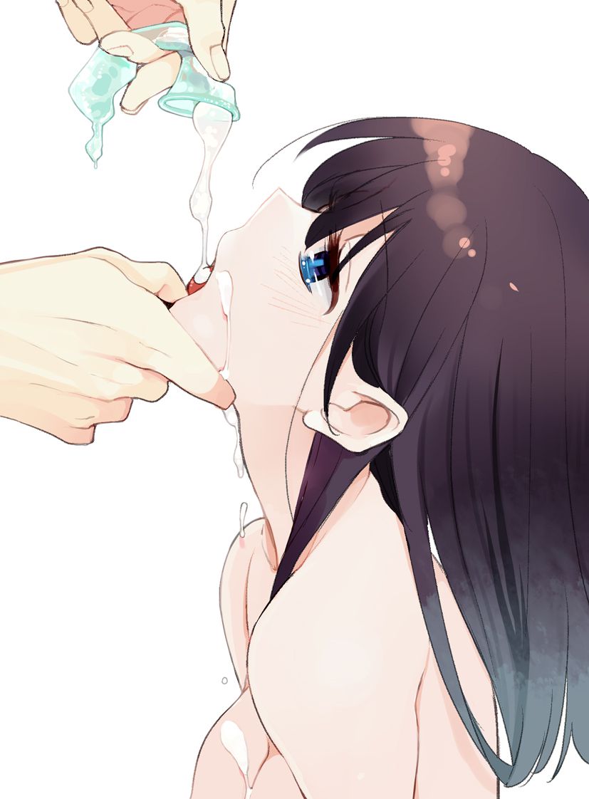 Drinking cum from condom [もったいない] second erotic pictures 39