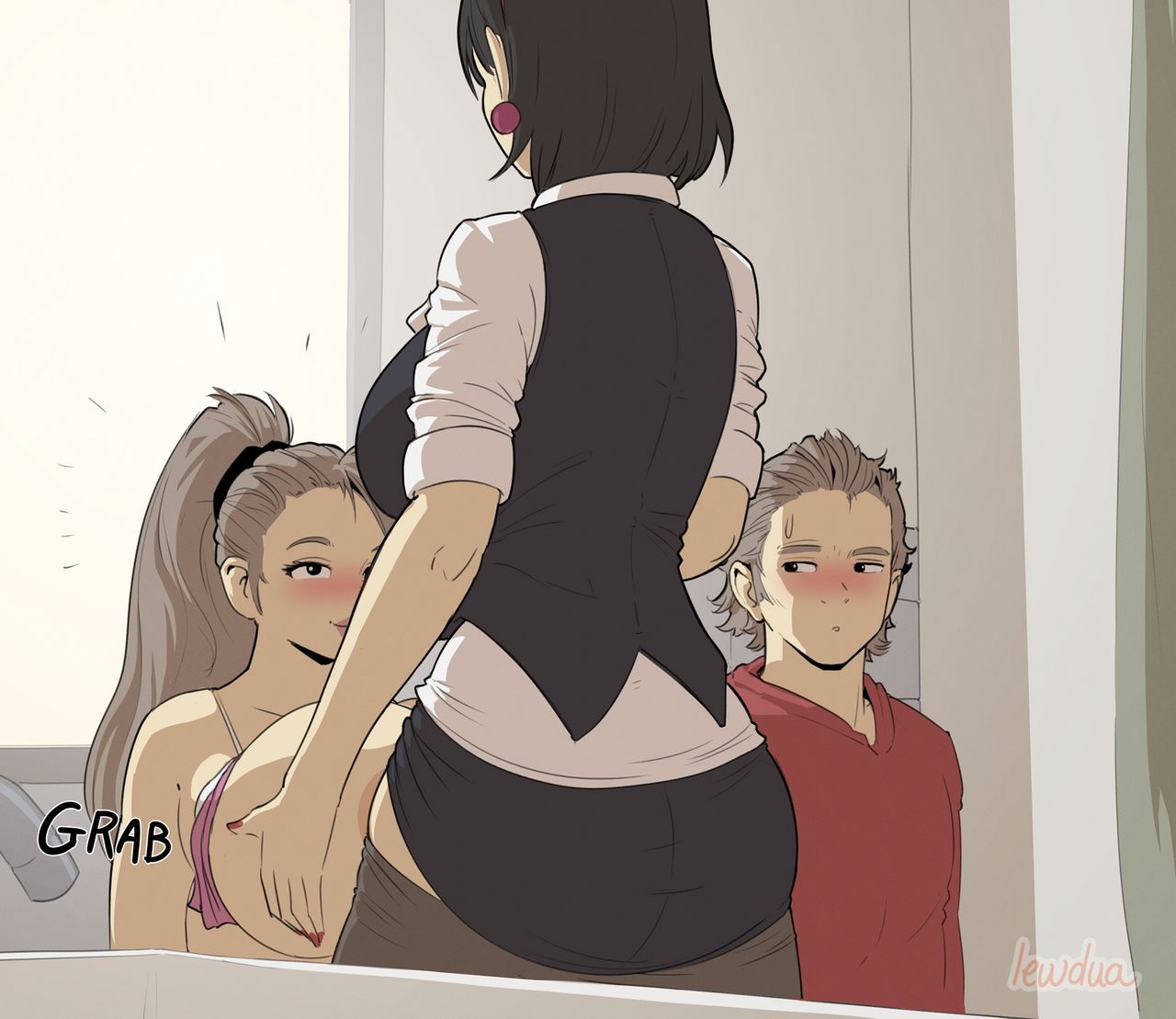 [Lewdua] Titfuck in the Bathroom 22