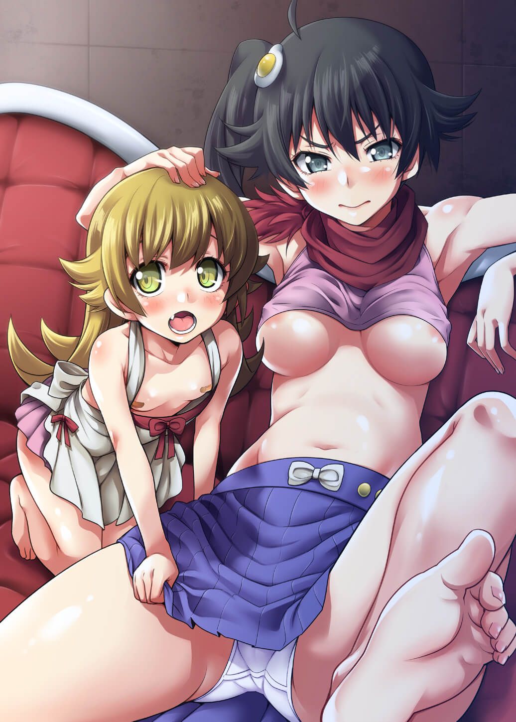 [Bakemonogatari] araragi Karen's second erotic pictures 32