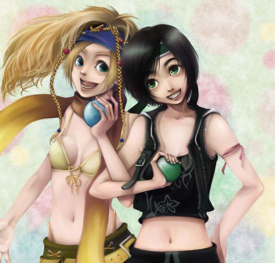 MOE Rikku (Final Fantasy X.) 56 erotic images 12
