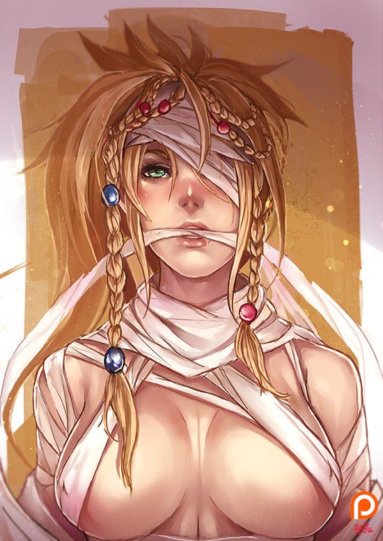 MOE Rikku (Final Fantasy X.) 56 erotic images 24