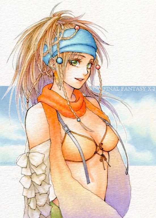 MOE Rikku (Final Fantasy X.) 56 erotic images 28