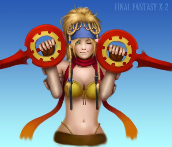 MOE Rikku (Final Fantasy X.) 56 erotic images 5