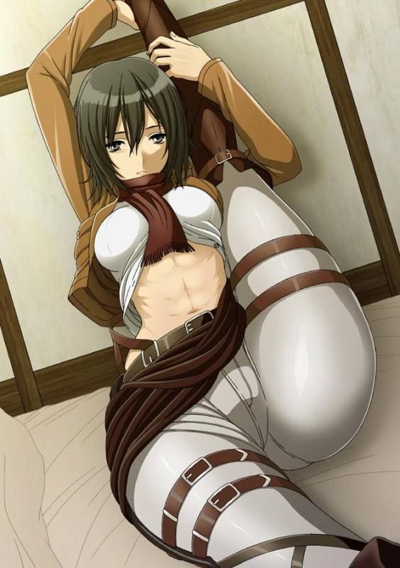 Mikasa Ackerman's giant attack on happy birthday! Erotic pictures (50 pictures) 31