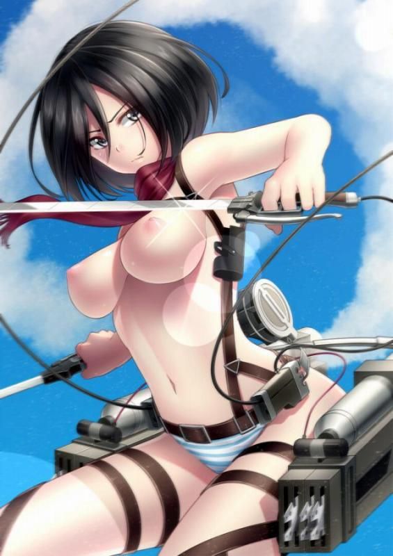 Mikasa Ackerman's giant attack on happy birthday! Erotic pictures (50 pictures) 50