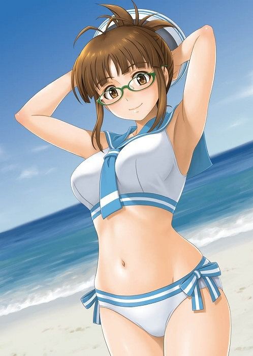 The idolmaster akizuki Ritsuko congratulations on your birthday! Erotic image part3 (50 sheets) 35