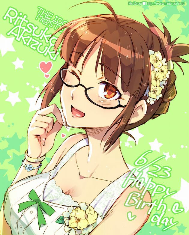 The idolmaster akizuki Ritsuko congratulations on your birthday! Erotic image part3 (50 sheets) 42