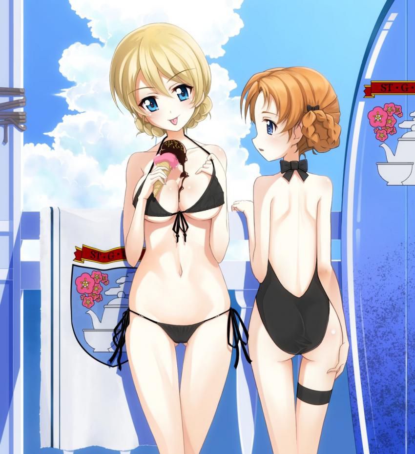 Girls & Panzer Pekoe congratulations on your birthday! Erotic pictures (25 pictures) 12