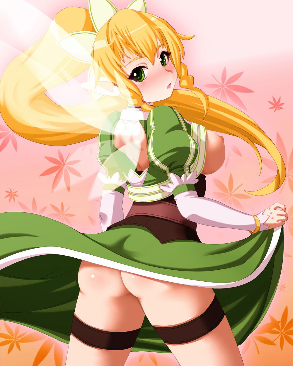 Leafa's Marshmallow big tits and boobs tits online lick with how ww. Sheets挟ndara Dick only worn in disagreeable leafa so cum and I tits together... sword online 29
