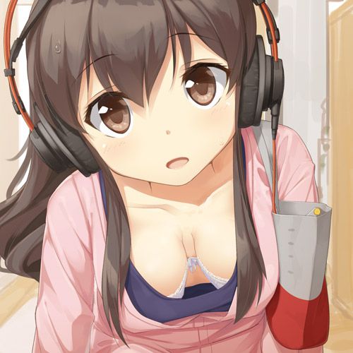 Gather you headphone 2-d girl's favorite guy-a non-erotic images! 48 pieces 33