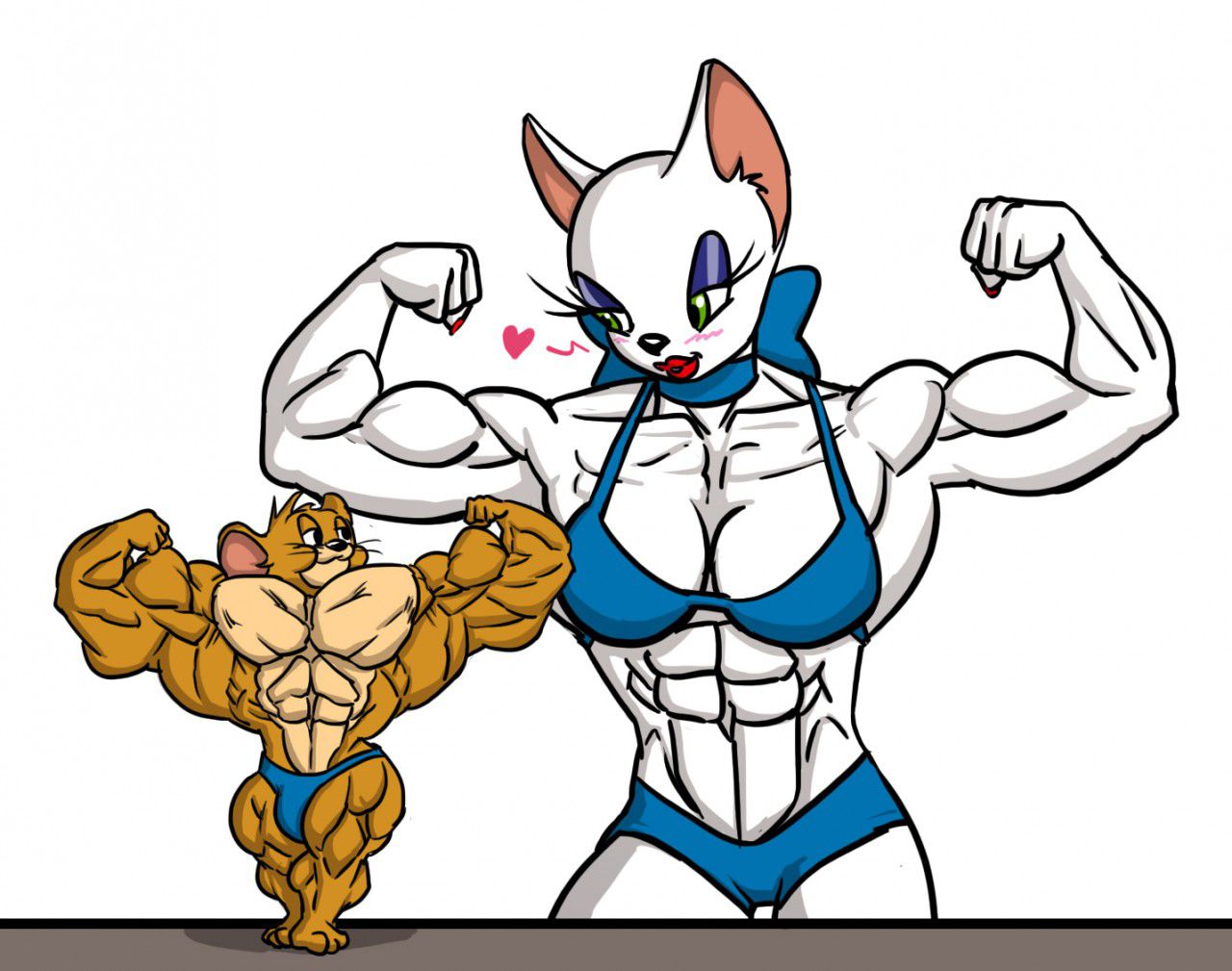 Tom and Jerry - Toodles Galore Muscles 2