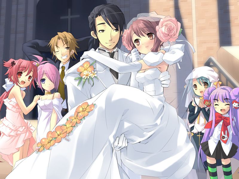 Too beautiful wedding dress up bride and honeymoon naughty picture collection part01 [secondary MoE images] 16