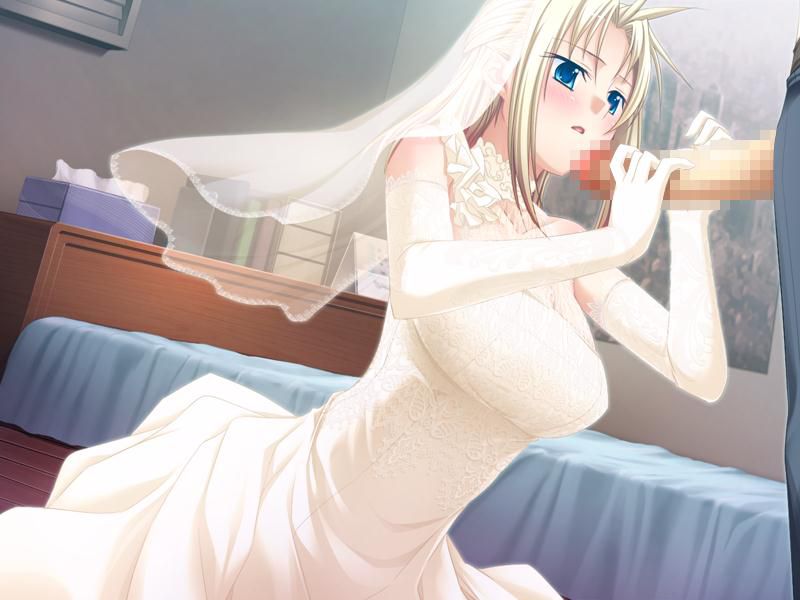 Too beautiful wedding dress up bride and honeymoon naughty picture collection part01 [secondary MoE images] 24