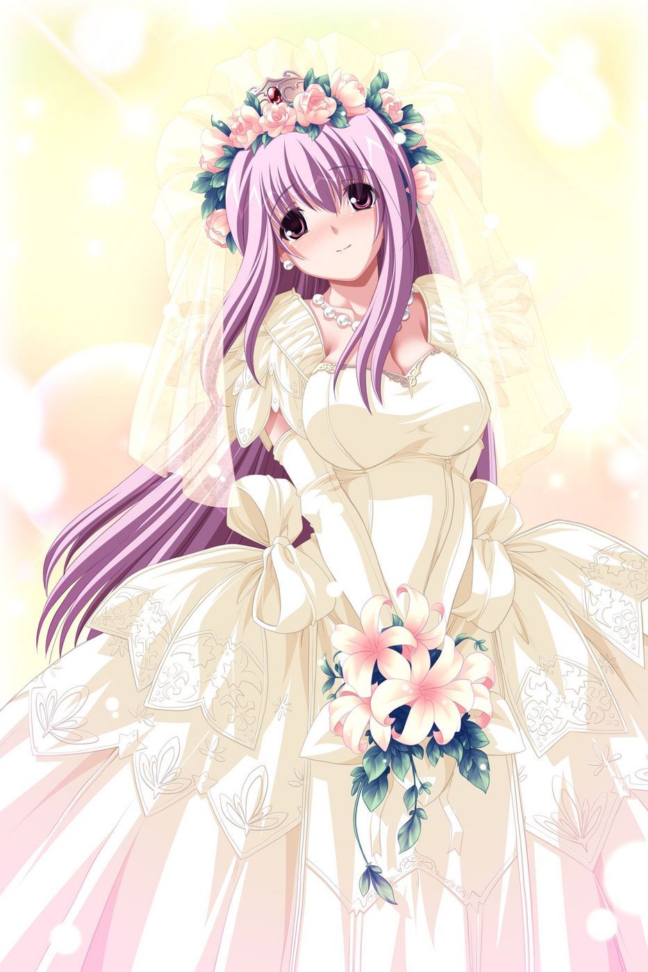 Too beautiful wedding dress up bride and honeymoon naughty picture collection part01 [secondary MoE images] 9