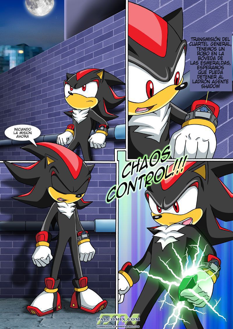 [Palcomix] Jinxed Shadow (Teen Titans, Sonic the Hedgehog) [Spanish] 2