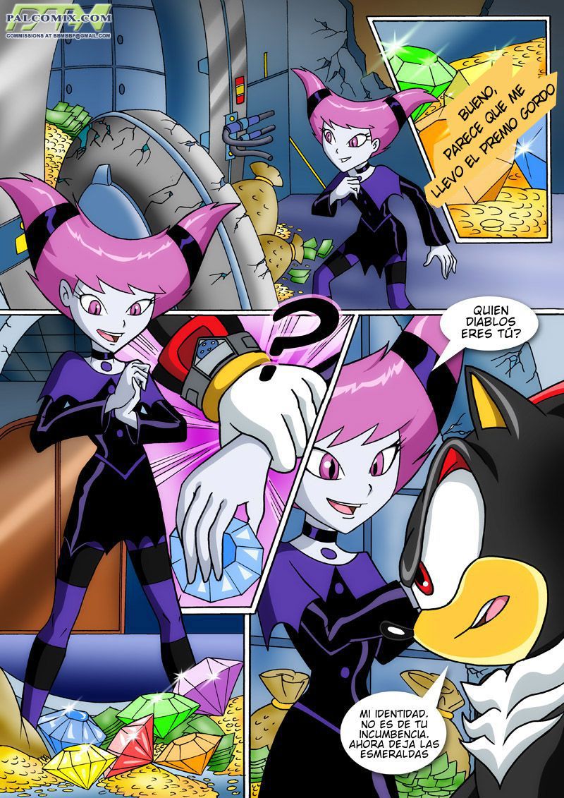 [Palcomix] Jinxed Shadow (Teen Titans, Sonic the Hedgehog) [Spanish] 3