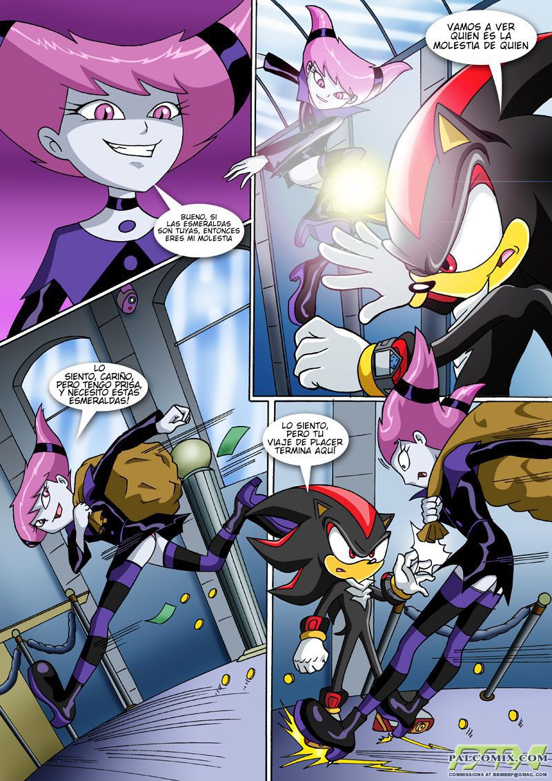 [Palcomix] Jinxed Shadow (Teen Titans, Sonic the Hedgehog) [Spanish] 4