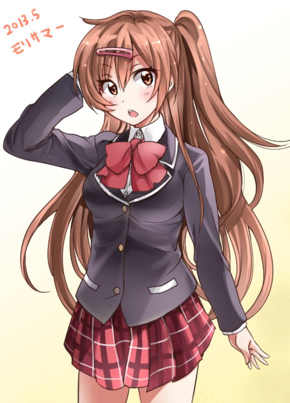 Girls side ponytail like kotori-Chan and Chan Kaga's cute? [MoE images] part 02 19