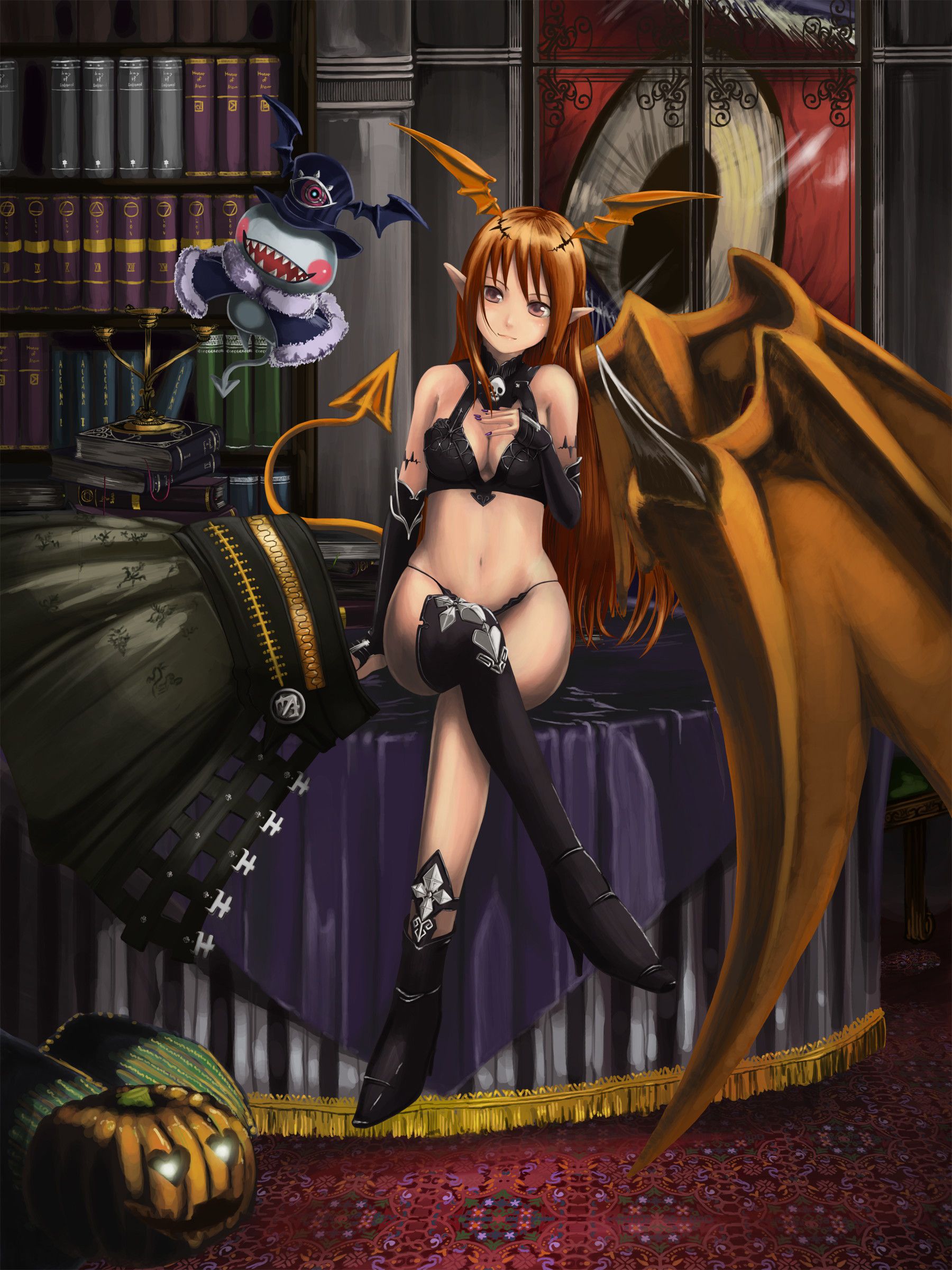 Devil was daughter to death and succubus, diplomat daughter cum beat are 搾ri取ra the empty erotic images part08 [dirty Devil must fine secondary images] 11