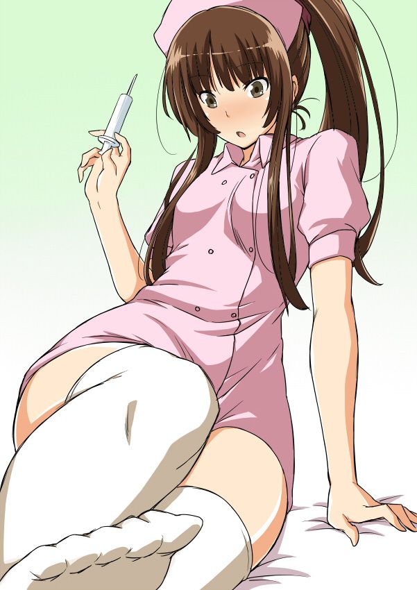 Nurse Uniform ass hole into the syringe, he turned and want to become pretty picture wwww part01 8