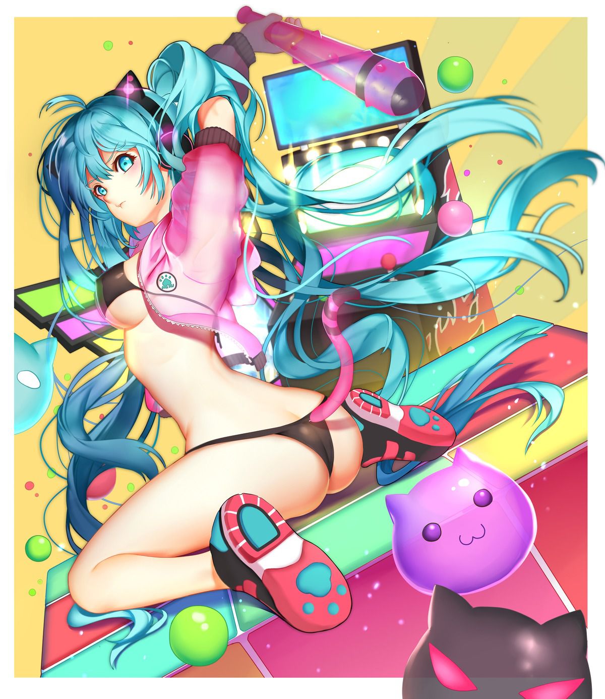 Hatsune miku is cute! Beautiful! With 10 images of miku! [Pictures and wallpapers] (Vocaloid VOCALOID 11) 3