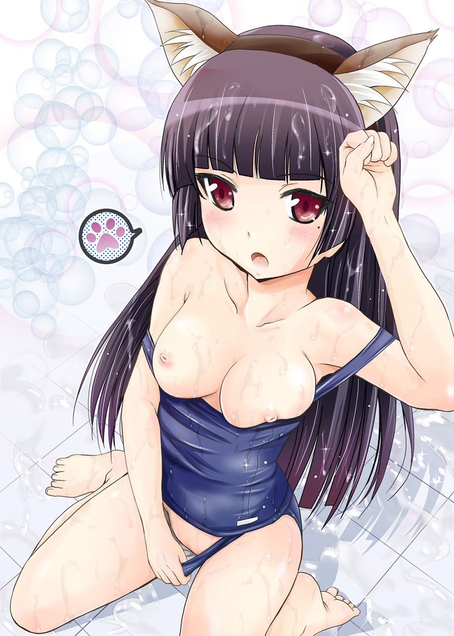 Pretty erotic images of 2-d school swimsuit, 47 photos 28