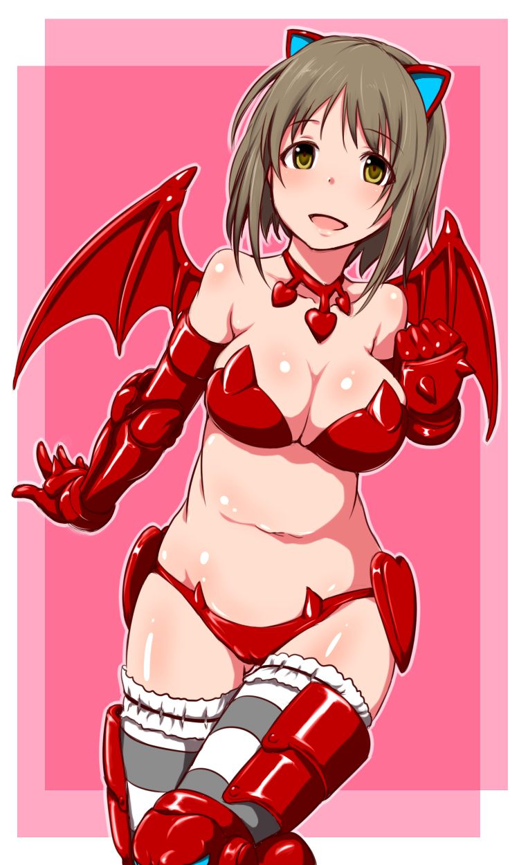 [De S Devil! daughter], Imus won wearing a DLC "nightmare blood' erotic not wwwww part2 [Idol master DLC / evil costume] 1