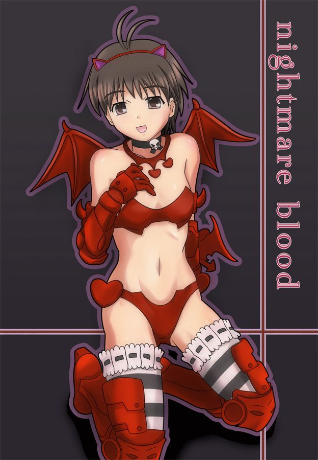 [De S Devil! daughter], Imus won wearing a DLC "nightmare blood' erotic not wwwww part2 [Idol master DLC / evil costume] 2