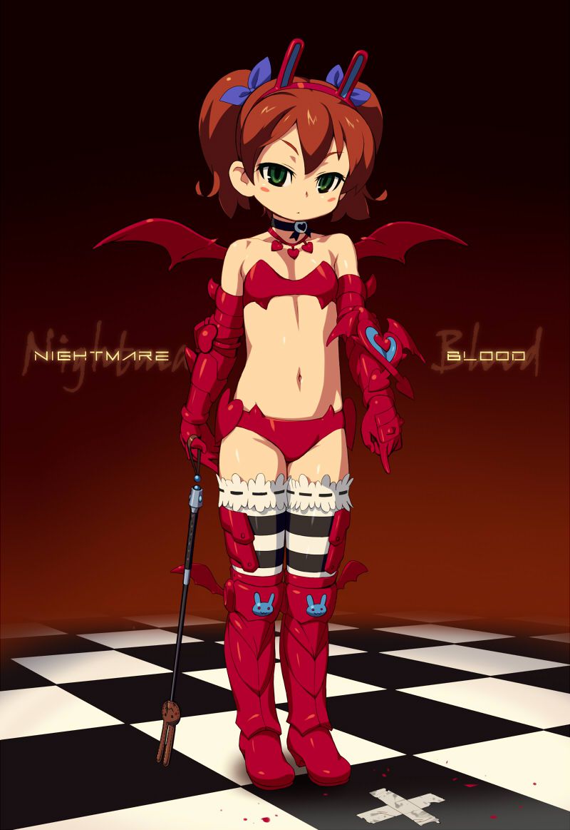 [De S Devil! daughter], Imus won wearing a DLC "nightmare blood' erotic not wwwww part2 [Idol master DLC / evil costume] 4