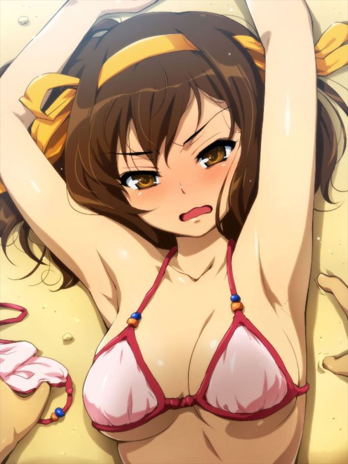 【The Melancholy of Haruhi Ryonomiya】 Erotic image summary that makes you want to go to the two-dimensional world and make you want to mess with Haruhi Ryonomiya 19