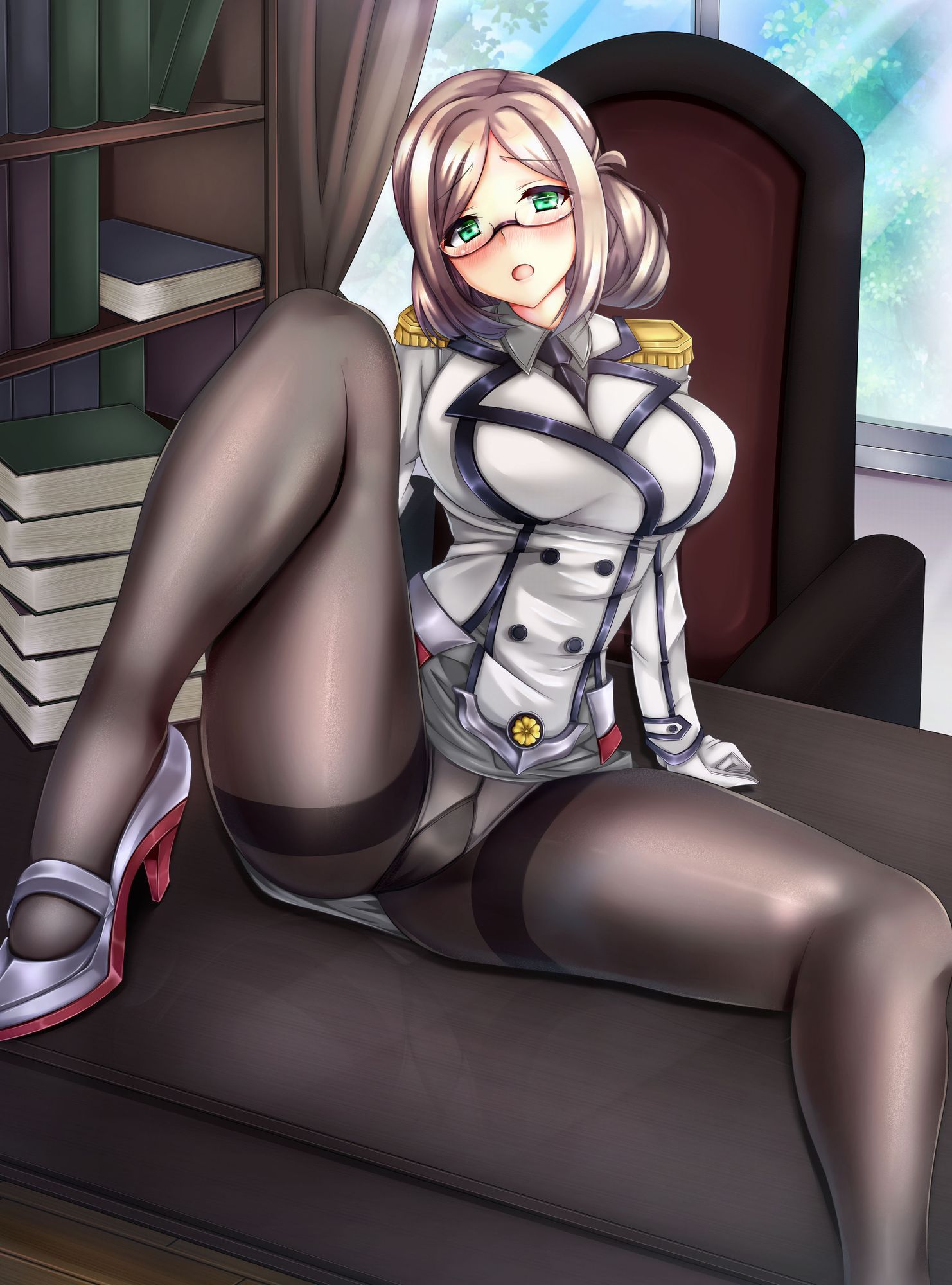 【Fleet Kokushōn】 Immediately pull out with an erotic image of Katori's that you want to suck firmly! 10
