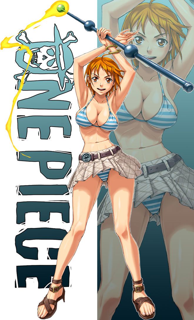 One piece NAMI's drew the erotic images. Vol.1 32