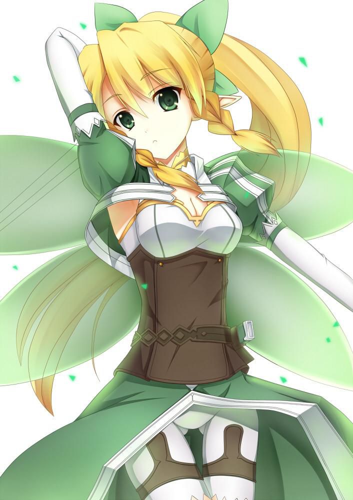 Drew the sword online (SAO) leafa's erotic images. Vol.3 25