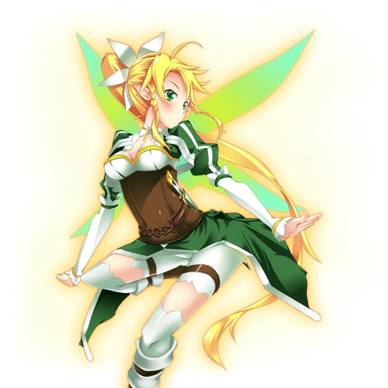 Drew the sword online (SAO) leafa's erotic images. Vol.3 28