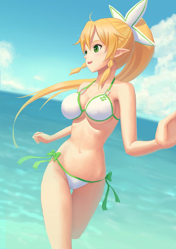 Drew the sword online (SAO) leafa's erotic images. Vol.3 3