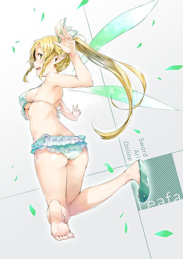 Drew the sword online (SAO) leafa's erotic images. Vol.3 36