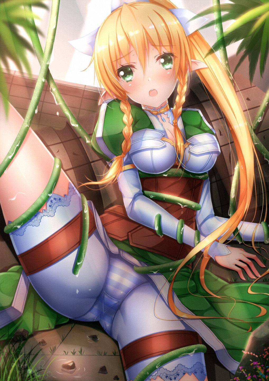 Drew the sword online (SAO) leafa's erotic images. Vol.3 39