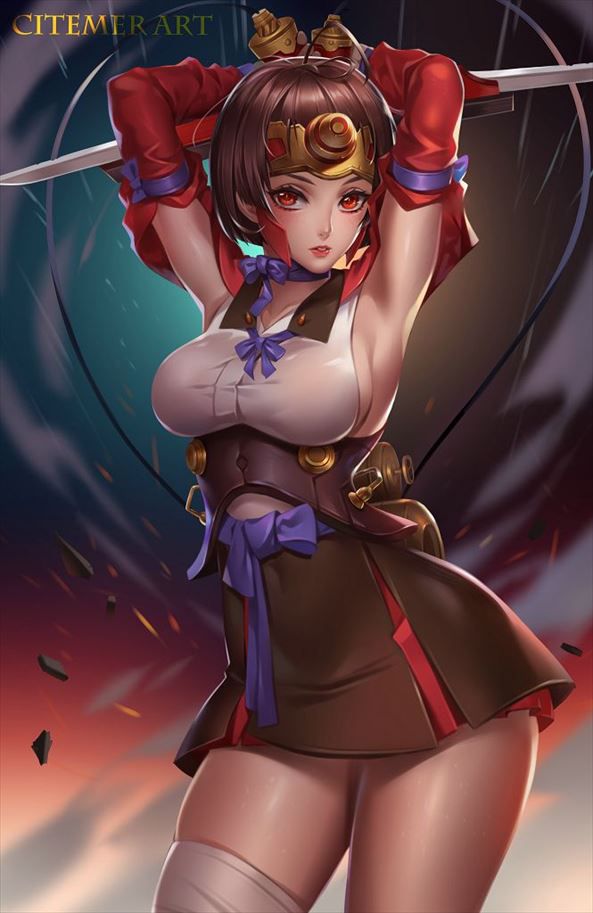 Moe illustration of Kabaneri of Kotetsu Castle 7