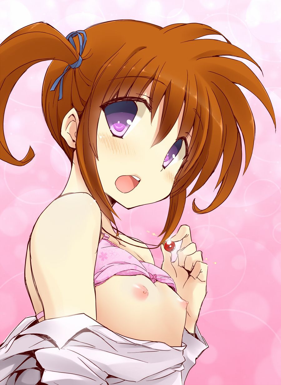 Through both girls and adults takamachi Nanoha's second erotic pictures! 24