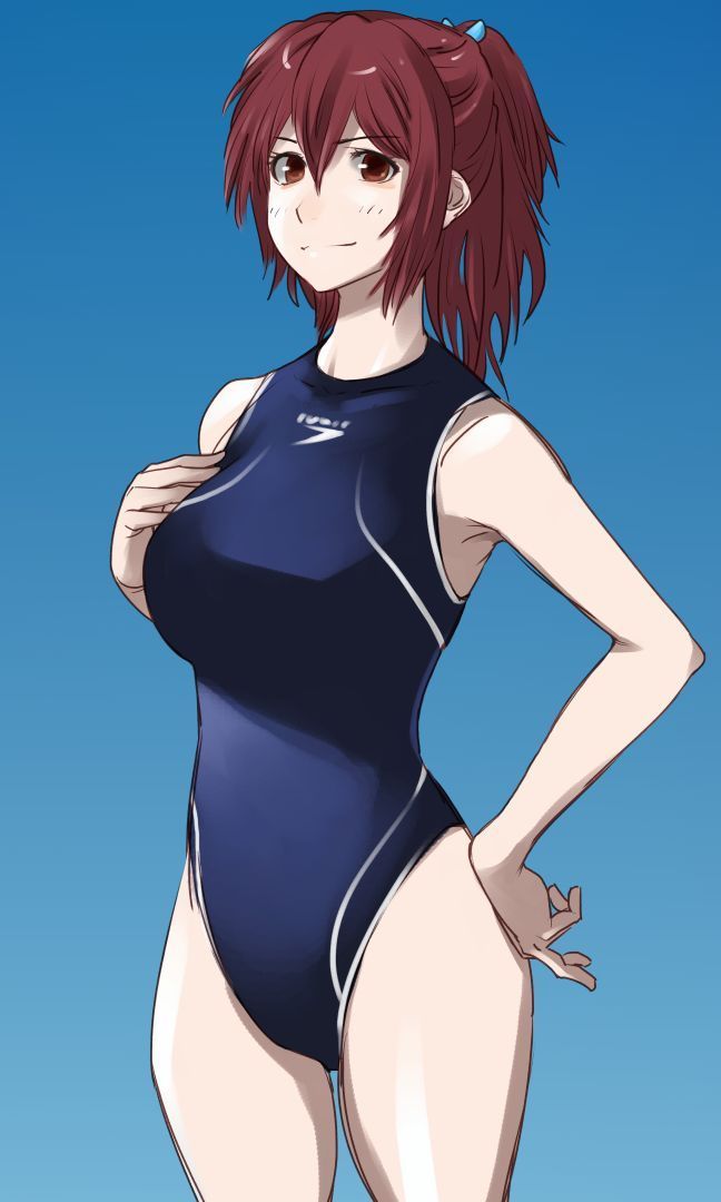 [Non-fine erotic] Free! for Matsuoka is pretty secondary image posting.! Curvy erotic not JK body uniform and swimsuit 39