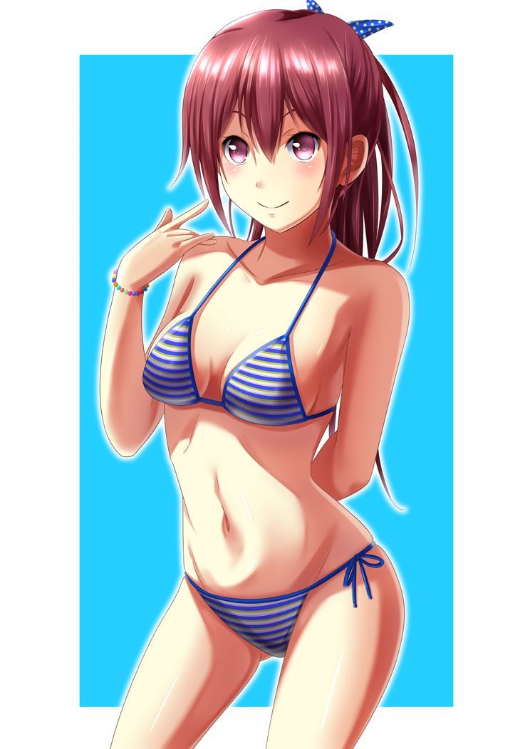 [Non-fine erotic] Free! for Matsuoka is pretty secondary image posting.! Curvy erotic not JK body uniform and swimsuit 42