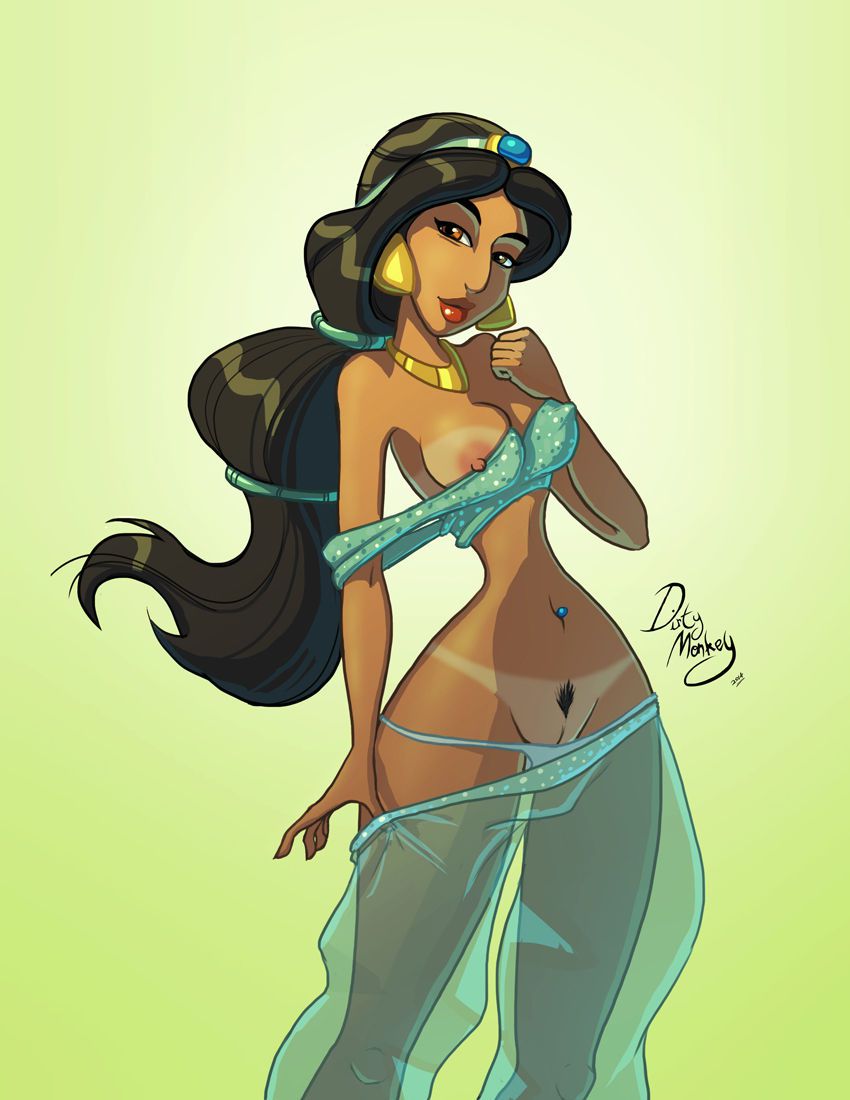 Jasmine Aladdin hentai pictures! Princess of the night 10