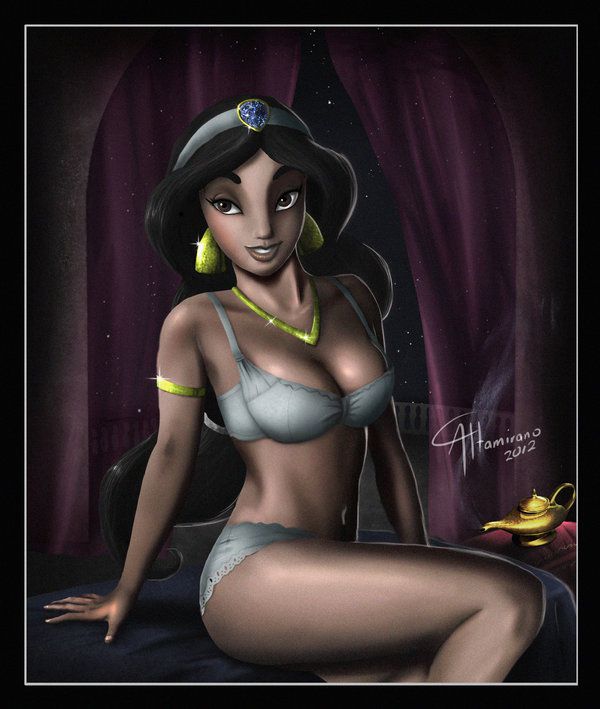 Jasmine Aladdin hentai pictures! Princess of the night 13
