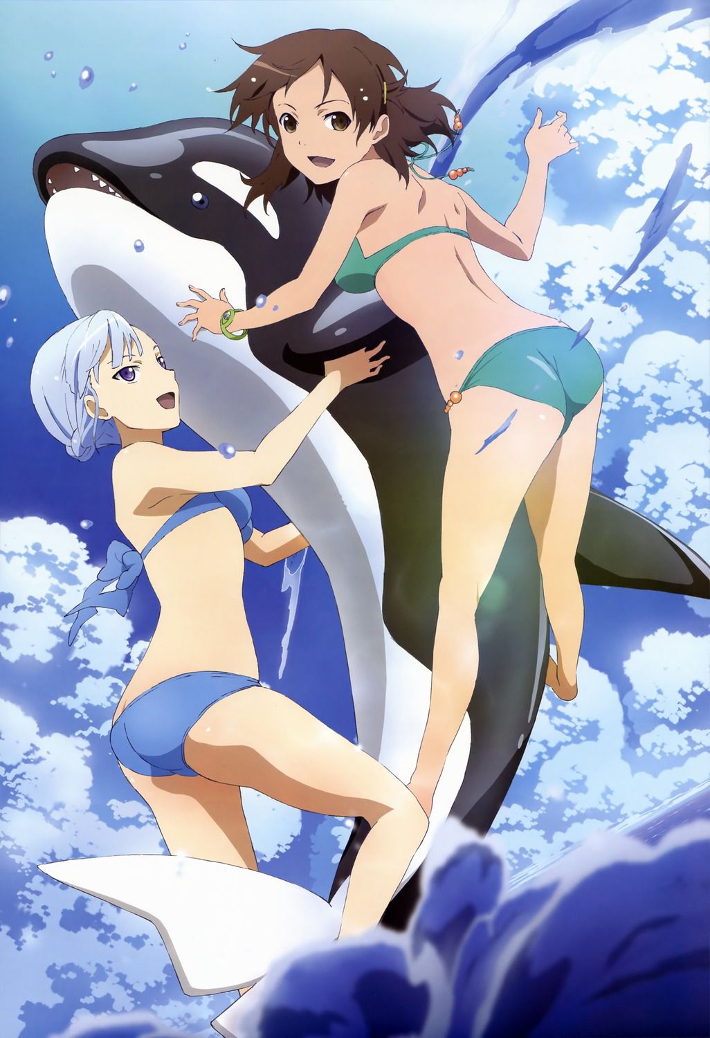 Yuri anime? I collected images of Lagrange. Is vol.2 (kyouno, run, muginami) 19