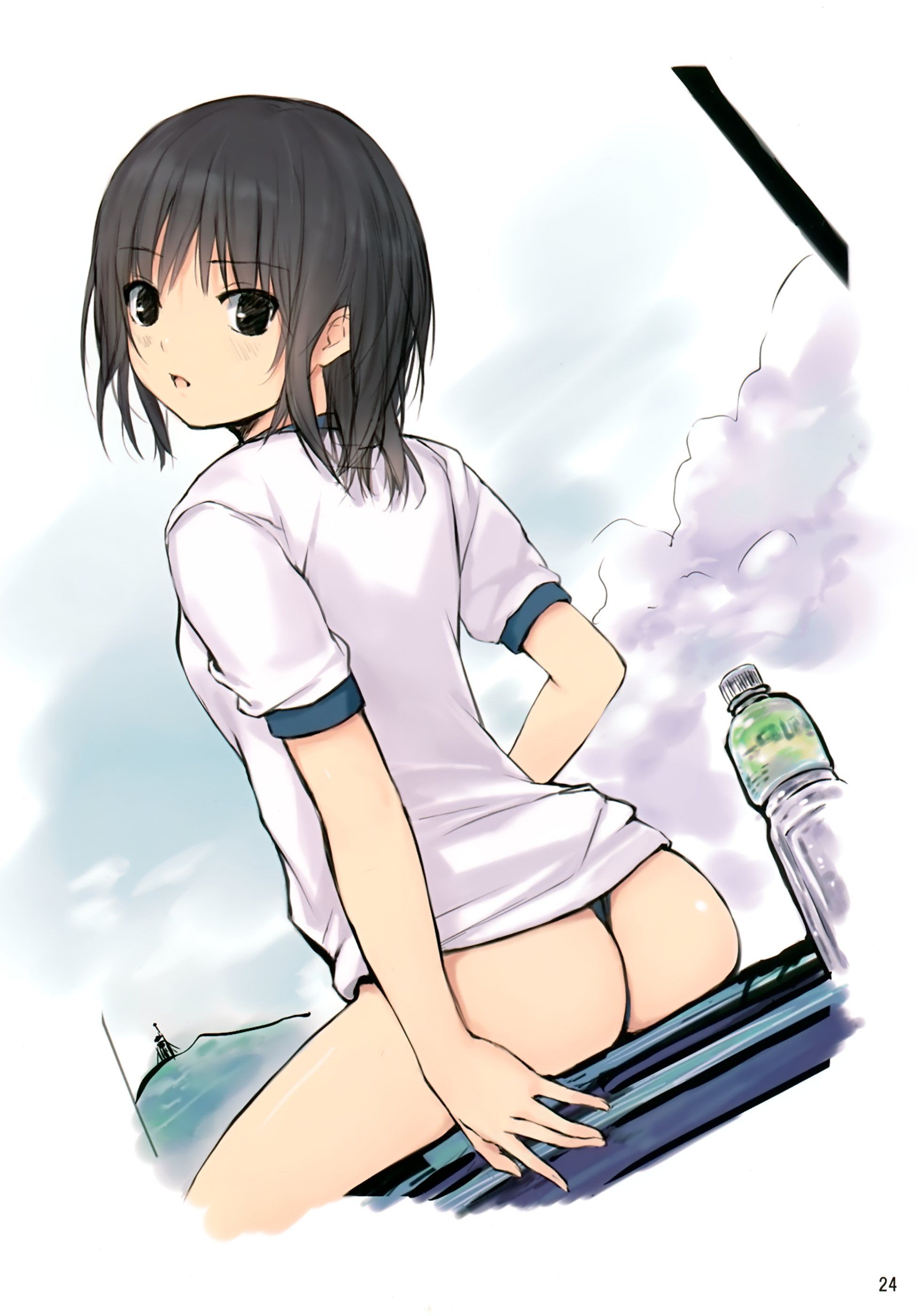 Bloomers girl's smooth thighs rubbed Tagg, erotic images vol.3 5