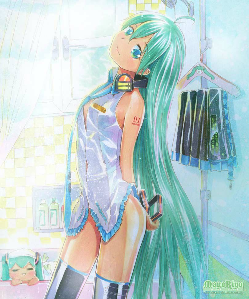 World Diva hatsune miku's lovely erotic image vol.5 5