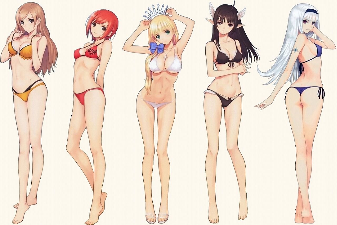 Of two-dimensional girls can enjoy body swimsuit picture vol.4 6