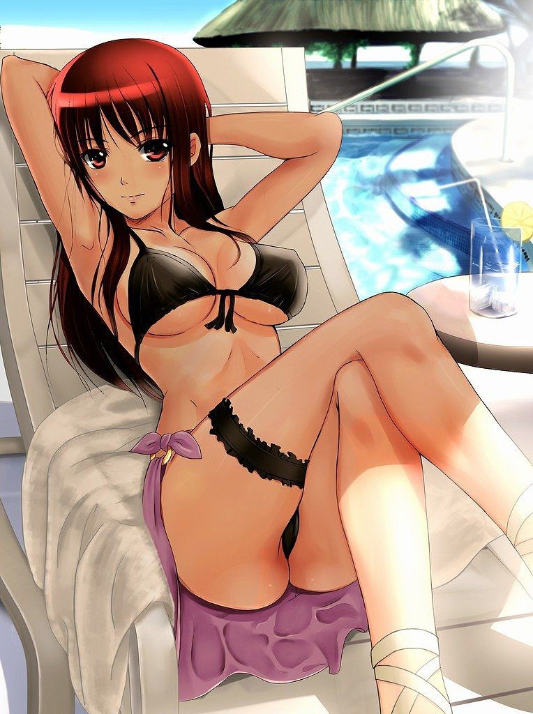 And getting hot and then cool off in the second swimsuit girl picture vol.4 14